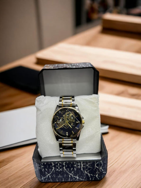 Men's quartz analogue watch
