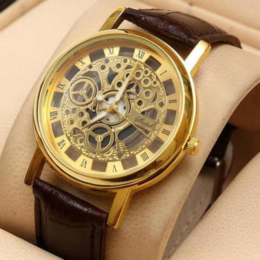 Men's movement qurtaz watch water Resistant