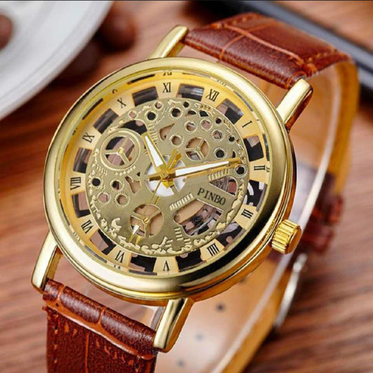Men's movement qurtaz watch water Resistant