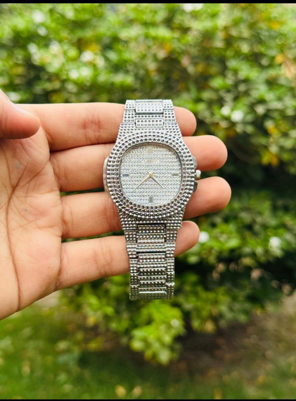 Luxury Gold-Plated Classic Wrist Watch