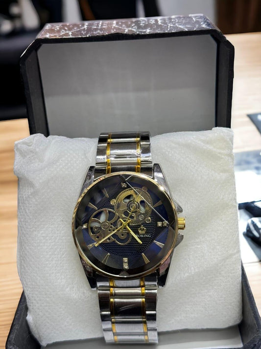 Men's quartz analogue watch